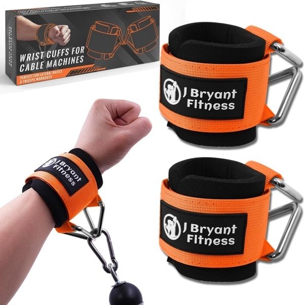 Neopreen Gewatteerde Polsbanden voor Krachttraining met Verstelbare Lus