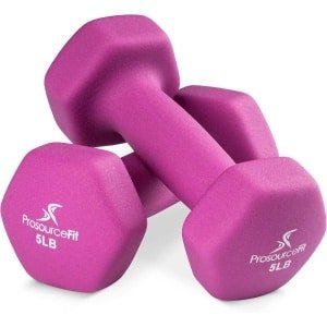 Neopreen Halters met Antislip Grip - 2,3 kg voor Krachttraining