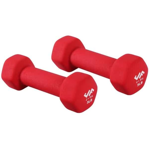 Neopreen Handgewichten Set - Antislip Zeshoek Hometrainer Gewicht voor Krachttraining en Conditie