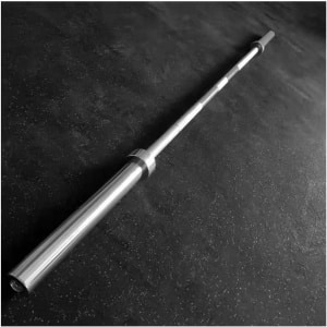 Olympische Halterstang 220 cm 50mm voor Krachttraining | Maximaal 350 kg Belasting