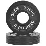 Olympische gietijzeren halterschijf 2 inch voor krachttraining en gewichtheffen