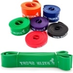 Ondersteunde Pull Up Bands - Weerstandsband voor Yoga Pilates Training - Elastische Loop Stretch voor Crossfit Gymnastiek Power-lifting