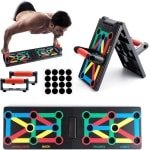 Opklapbaar 12-in-1 Push Up Trainingssysteem voor Krachttraining