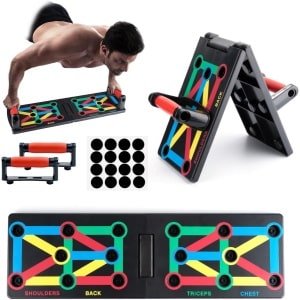 Opklapbaar 12-in-1 Push Up Trainingssysteem voor Krachttraining