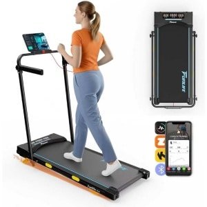 Opvouwbaar Loopband met 7% Helling en App-Bediening tot 12 km/u