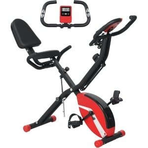 Opvouwbare 5-in-1 hometrainer met magnetische weerstand en trainingsmogelijkheden