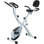 Opvouwbare Hometrainer met 8 Magnetische Weerstandsniveaus voor Cardio Training
