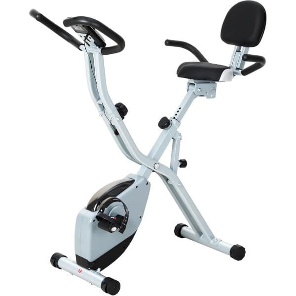 Opvouwbare Hometrainer met 8 Magnetische Weerstandsniveaus voor Cardio Training