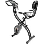 Opvouwbare Hometrainer met 8 Weerstandsniveaus en Hartslagsensor voor Thuistraining