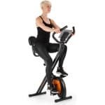 Opvouwbare Hometrainer met Vliegwiel en Weerstandsinstelling voor Thuis Fitheidstraining