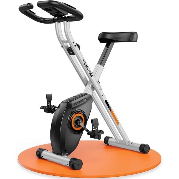 Opvouwbare Hometrainer voor Thuisgebruik met Weerstandsbanden - Ruimtebesparend Fitnessapparaat