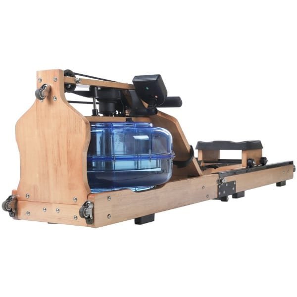PH Fitness Opklapbaar Houten Roeitrainer - Waterweerstand Rower | Duurzaam Massief Hout | Realistisch Roeien | Verstelbare Intensiteit | 120KG