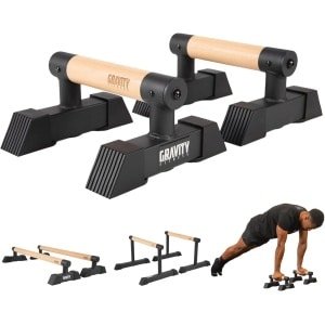 Parallettes voor Calisthenics en Krachttraining - Houten Handgrepen voor Thuis en Commercieel Gebruik