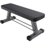 Platte halterbank voor thuisgebruik - Compacte trainingsbank voor krachttraining en gewichtheffen