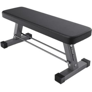 Platte halterbank voor thuisgebruik - Compacte trainingsbank voor krachttraining en gewichtheffen
