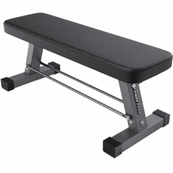 Platte halterbank voor thuisgebruik - Compacte trainingsbank voor krachttraining en gewichtheffen