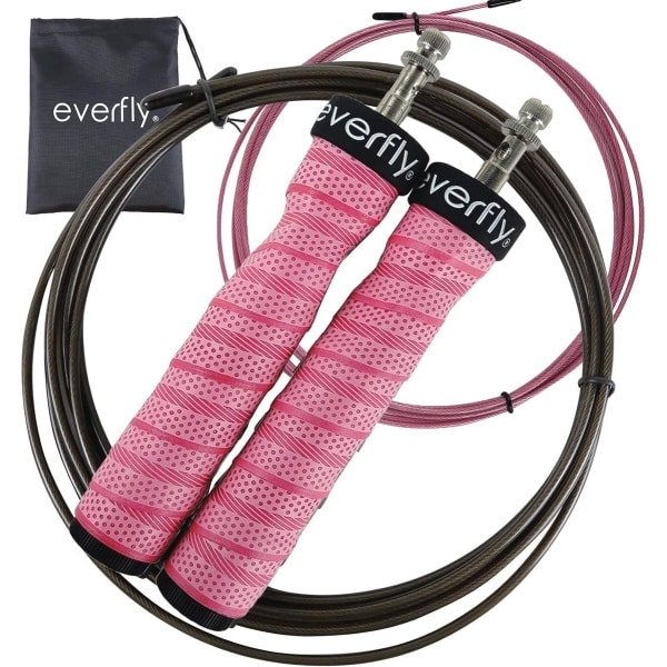 Professioneel Crossfit Springtouw - Set met 2 Verstelbare Kabels - Hoogwaardige Cardio Workout voor Heren en Dames