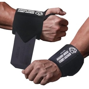 Professionele Gewichtheffen Polsbandage met Dikke Duimlus voor Krachttraining en Crossfit
