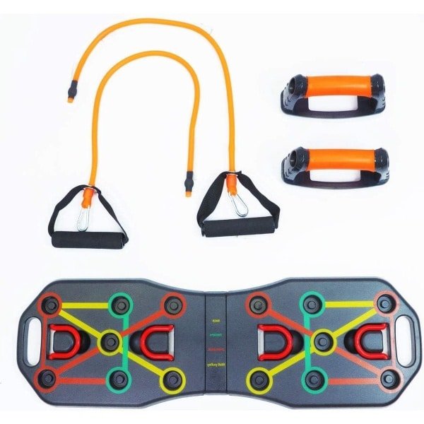 Push Up Bars - Anti-Slip Zachte Plastic Push Up Handles met Bottom Pad voor Krachttraining - Perfect voor Floor Workout Oefeningen push up board