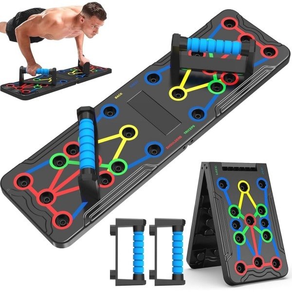 Push Up Board 15 in 1 Thuis Workout Apparatuur - Multifunctionele Pushup Stands voor Krachttraining