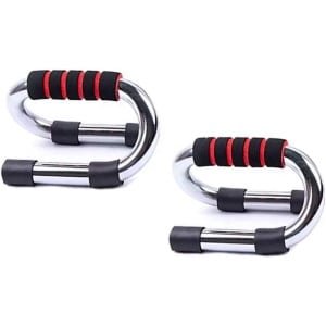 Push Up Stangen voor Krachttraining | Ergonomische Push-up Bars om Polsen te Ontlasten | Blauw