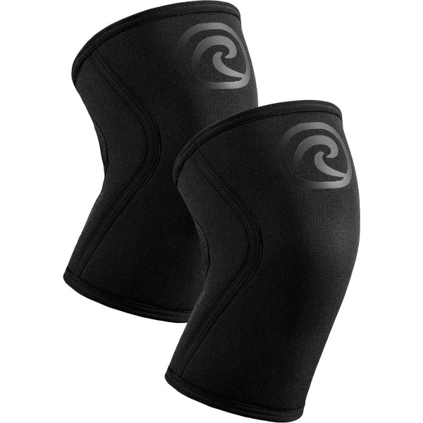 Rehband RX Knee Sleeves - Powerlifting - Crossfit - Fitness - 1 Paar - 5MM Carbon - Maat: S