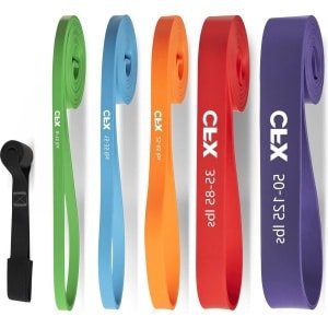 Resistance Hip Bands - fitnessbandenset voor beentraining en krachttraining met 3 treksterktes