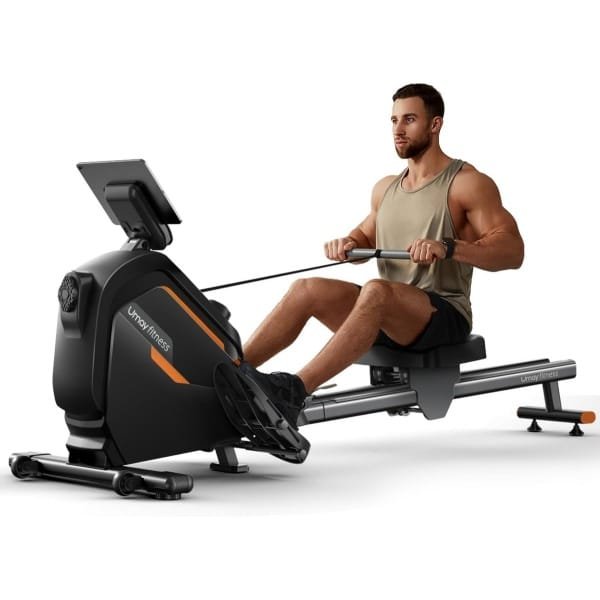 Roeitrainer voor Thuis met Verstelbare Magnetische Weerstand