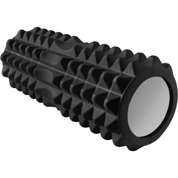 Rouleau en mousse pour massage et exercices crossfit yoga pilates - noir #1843 - Malatec