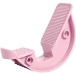 Roze verstelbaar hellingsbord en kuitstrekker - Antislip enkelstrekbord met 2-delige kuitmassager en voetboogtrainer, geschikt voor yoga, fitness en krachttraining - Squat stretchuitrusting (2-delige verpakking)