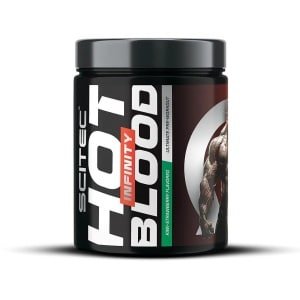 Scitec Nutrition® - Hot Blood Infinity (350 gram - Kiwi/Strawberry) - Kiwi/Aardbei - 28 doseringen - pre workout - poeder - pre-workout