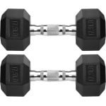 Set Losse Halters Rubber Gecoat | Giethjzer Dumbbells voor Krachttraining