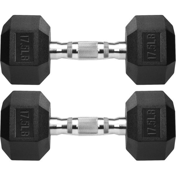 Set Losse Halters Rubber Gecoat | Giethjzer Dumbbells voor Krachttraining