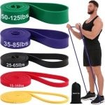 Set Weerstandsbanden voor Krachttraining, Pull-up Assistentie en Fitness Oefeningen