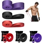 Set Weerstandsbanden voor Krachttraining, Pull-up Assistentie en Fitness voor Mannen en Vrouwen