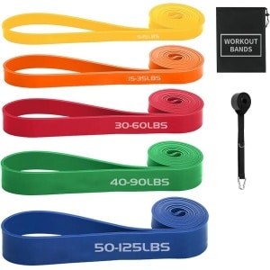Set Weerstandsbanden voor Krachttraining en Fitness Oefeningen