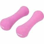 Set van 2 Haltergewichten met Neopreen Coating voor Aerobics en Krachttraining