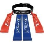 Set van 5 Weerstandsbanden met Trainingsriem voor Krachttraining en Fitness