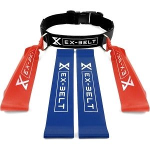 Set van 5 Weerstandsbanden met Trainingsriem voor Krachttraining en Fitness