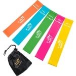 Set van 5 Weerstandsbanden voor Fitness en Krachttraining - Flexibele Oefenbanden
