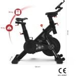 Spinningfiets - CARE - COMPETITOR - Magnetisch