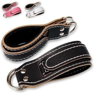 Sport Enkelbanden van Leer voor Gym Pulley - Fitness Enkelriemen voor Training - Leren Enkelbanden voor Krachttraining - RL Grips