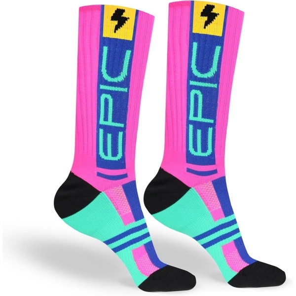 Sport Socks voor Hardlopen, Fietsen, Crossfit, Paddle en Fitness - Ergonomische Pasvorm voor Dagelijkse Workouts