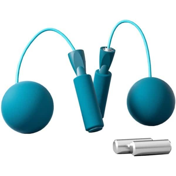 Springtouw - Instelbaar Springtouw Kabel met Kogellagers - Draadloos Springtouw - Hoge Snelheid Springtouwen voor Smalle Ruimtes - Crossfit Oefentraining Binnen en Buiten