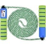 Springtouw - Touwtje springen met teller en comfortabele anti-slip handgrepen - licht springtouw voor workout crossfit boksen training en fitness