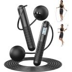 Springtouw met LED-display en verstelbare lengte voor cardio training