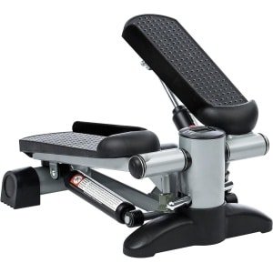 Stepper Fitness - Hometrainer - Crosstrainer Mini - ZILVER ZWART