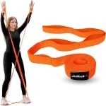 Stof Fitnessbanden - Effectieve Trainingskaarten - Gymnastiekband met Lussen - Weerstandsbanden - Lang - Krachttraining - Fitness Band - Weerstandsband - Weerstandsband Fitness