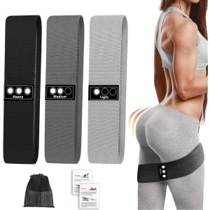 Stunq® Fitness Weerstandsbanden Set van Drie voor Yoga en Krachttraining