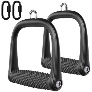 Stunq® Verstelbare Handgrepen voor Krachttraining met Ergonomisch Ontwerp en 360-Graden Draaifunctie